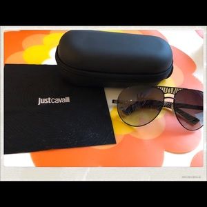 JUST Cavalli Aviator Sunglasses, NWT-🔥